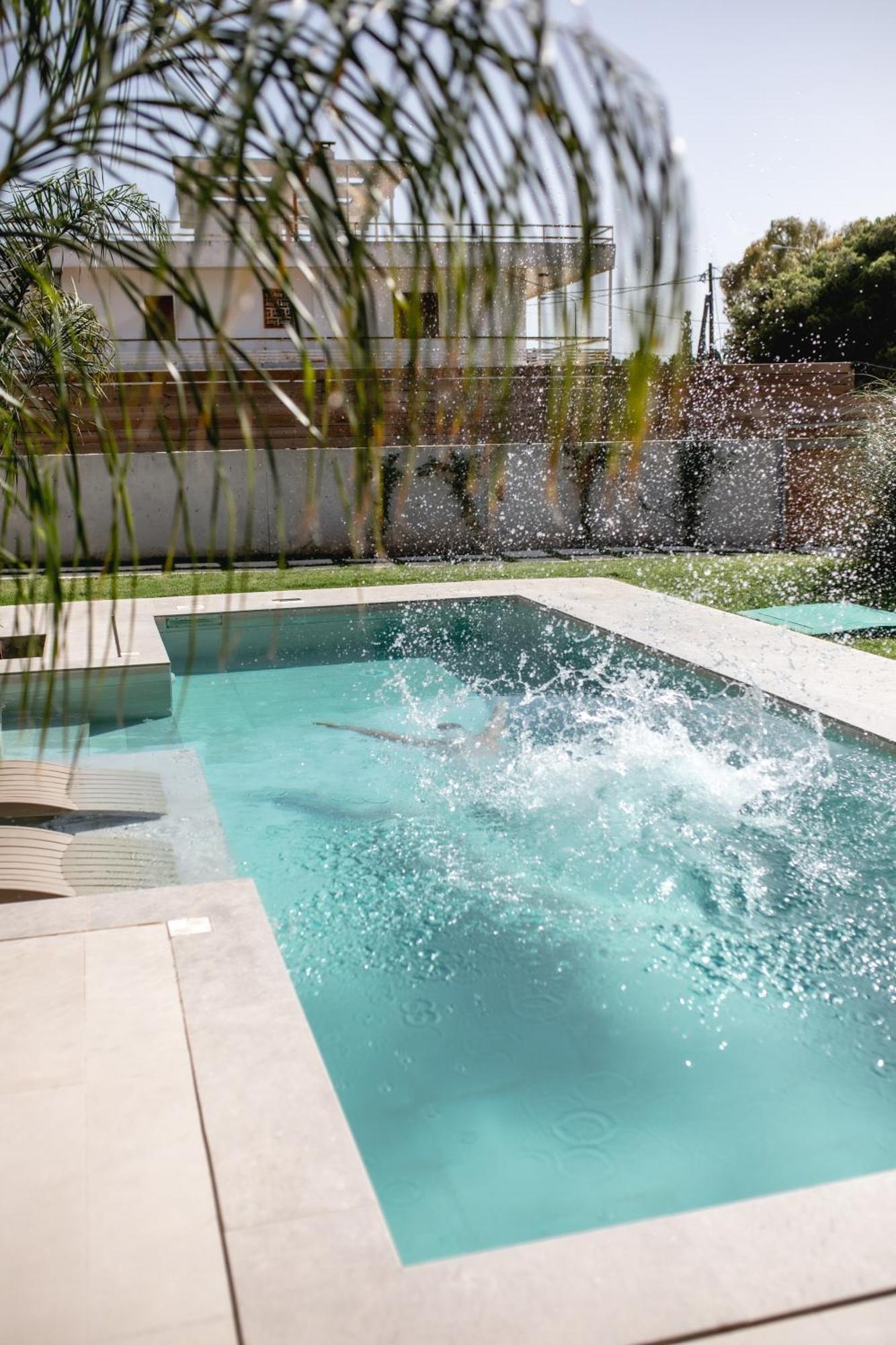 Villa Kala Loutraki - Private Pool & Sauna I Beach Exterior foto