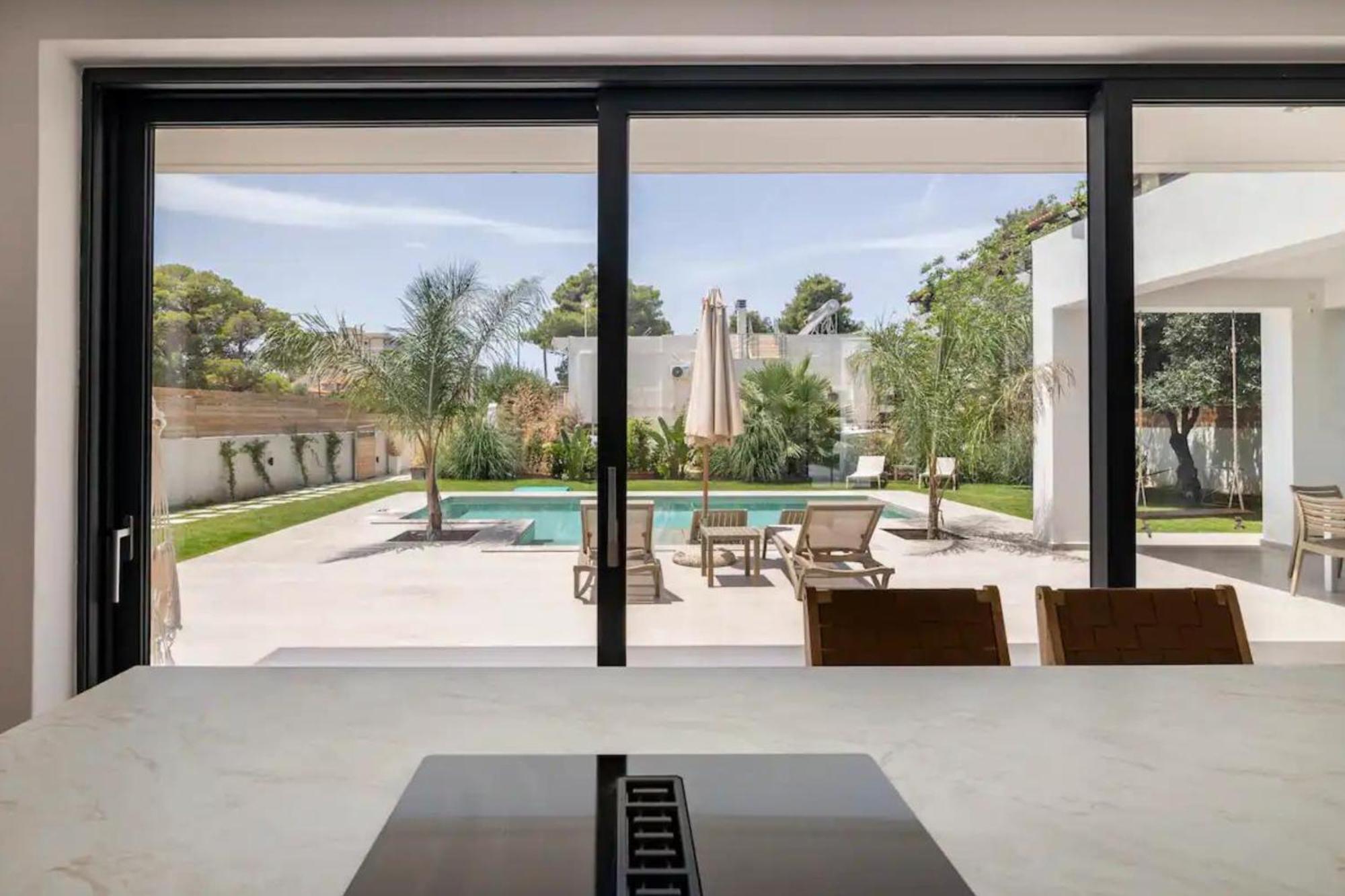 Villa Kala Loutraki - Private Pool & Sauna I Beach Exterior foto