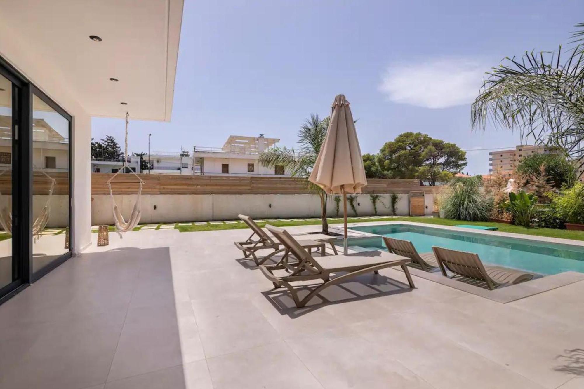 Villa Kala Loutraki - Private Pool & Sauna I Beach Exterior foto